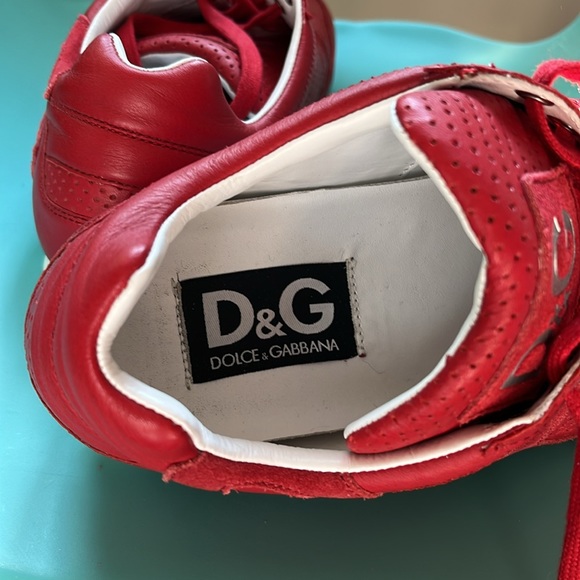 RARE Sneakers Dolce & Gabbana red size 41 EU - Picture 6 of 7